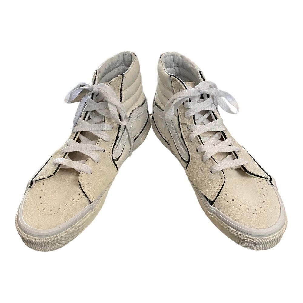VANS Sk8-Hi Reconstructed Marshmallow / White Sneakers NEW 8 8.5 9 9.5 10 - Picture 3 of 7